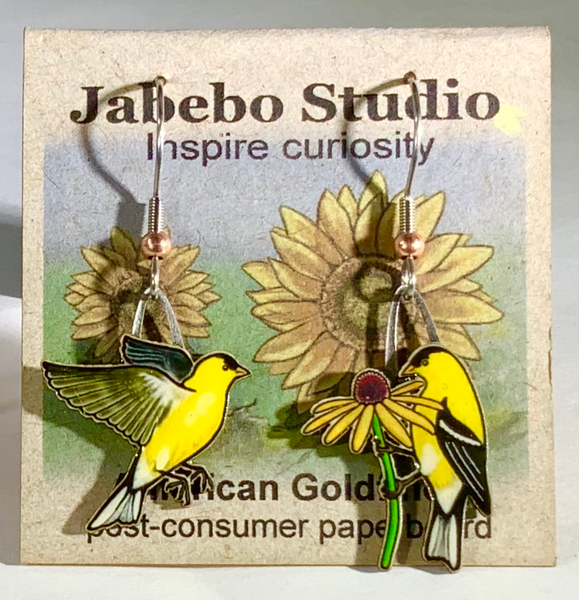 Earrings - Jabebo - Birds, Flowers and Critters