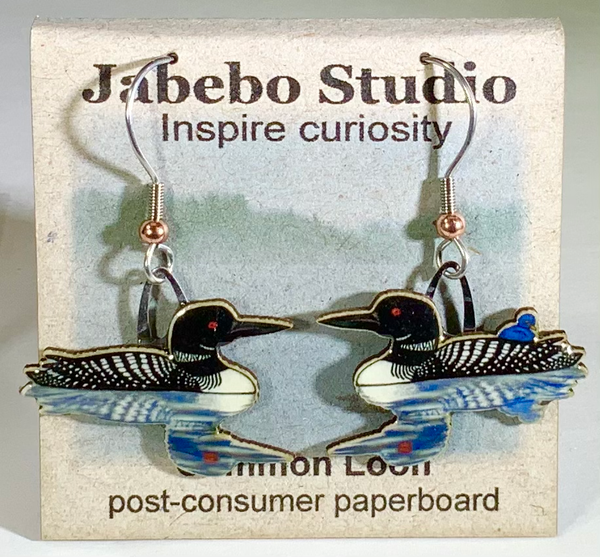 Earrings - Jabebo - Birds, Flowers and Critters