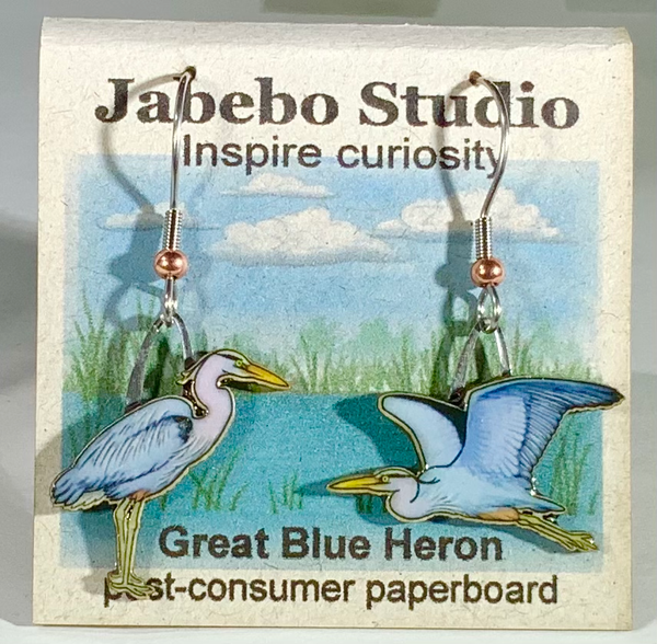 Earrings - Jabebo - Birds, Flowers and Critters