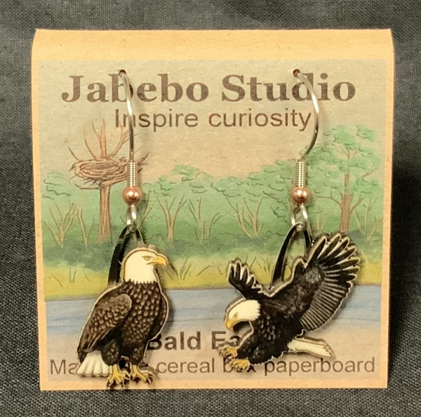 Earrings - Jabebo - Birds, Flowers and Critters