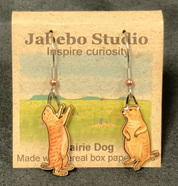 Earrings - Jabebo - Birds, Flowers and Critters