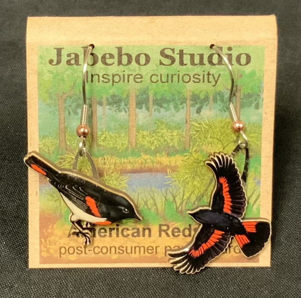 Earrings - Jabebo - Birds, Flowers and Critters