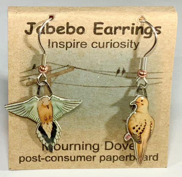 Earrings - Jabebo - Birds, Flowers and Critters