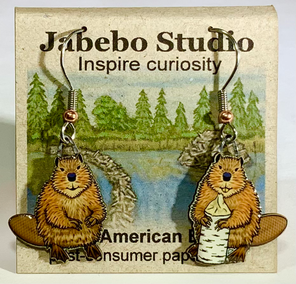 Earrings - Jabebo - Birds, Flowers and Critters