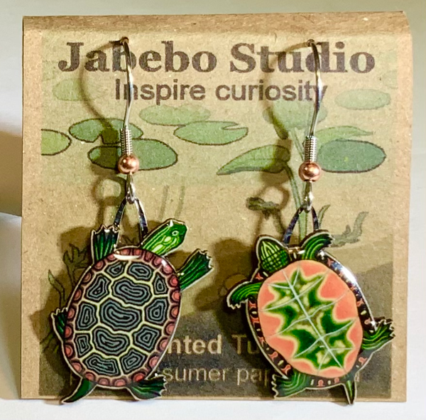 Earrings - Jabebo - Birds, Flowers and Critters