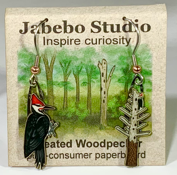 Earrings - Jabebo - Birds, Flowers and Critters