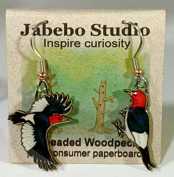 Earrings - Jabebo - Birds, Flowers and Critters