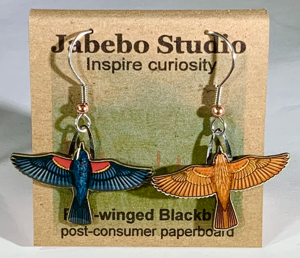 Earrings - Jabebo - Birds, Flowers and Critters