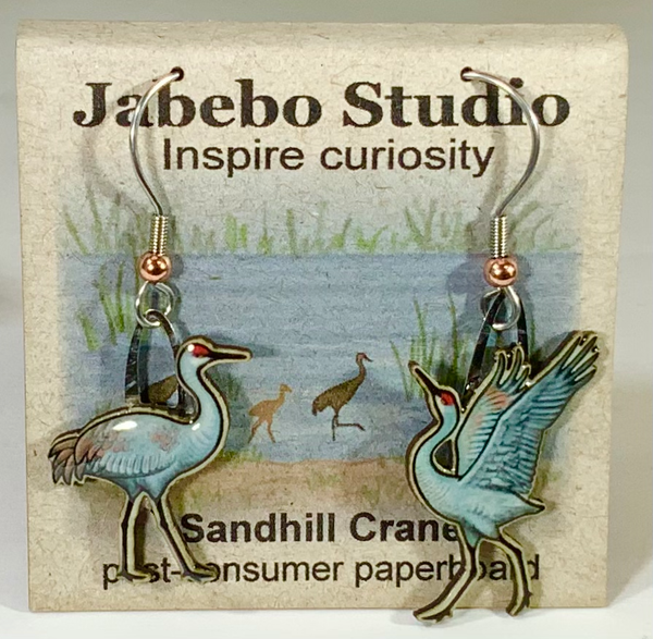 Earrings - Jabebo - Birds, Flowers and Critters