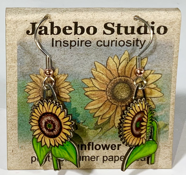 Earrings - Jabebo - Birds, Flowers and Critters