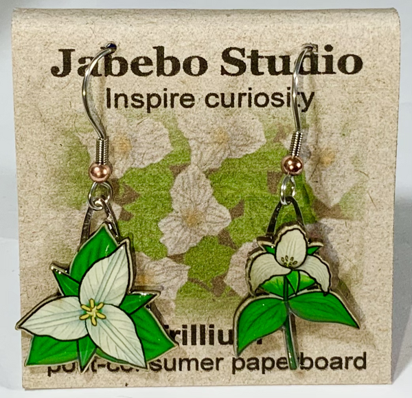Earrings - Jabebo - Birds, Flowers and Critters