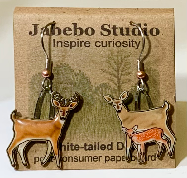 Earrings - Jabebo - Birds, Flowers and Critters