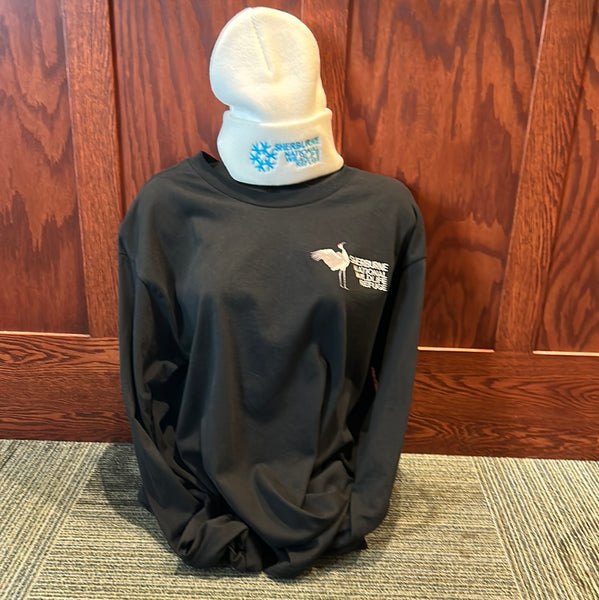 Sherburne National Wildlife Long Sleeve T-Shirt -Crane