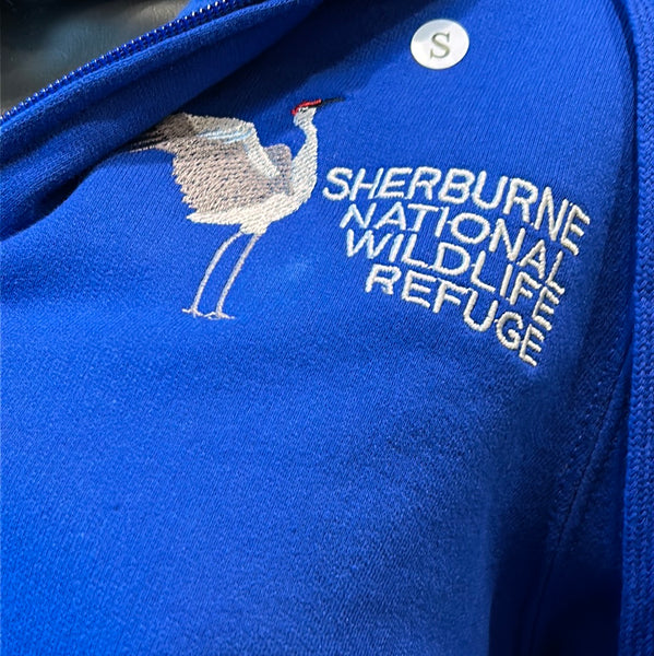 Sherburne National Wildlife Refuge Zipped-hooded Sweatshirt