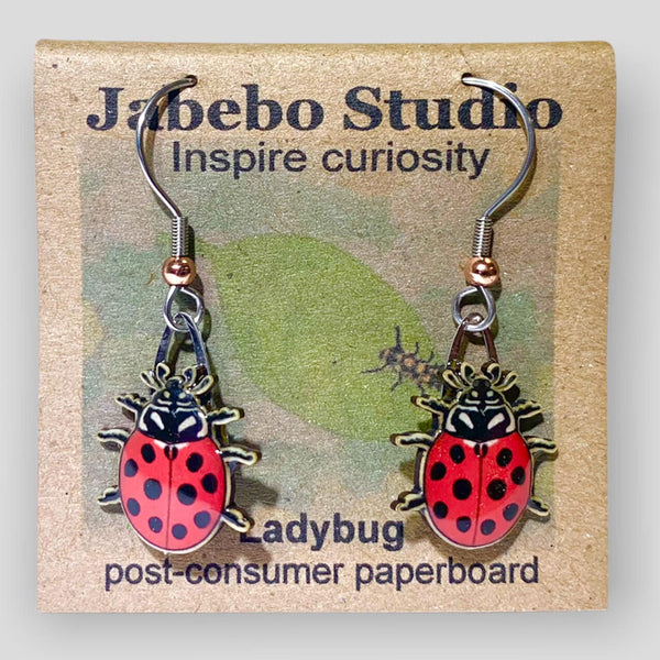 Earrings - Jabebo - Birds, Flowers and Critters