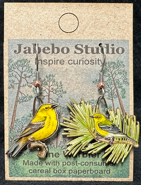 Earrings - Jabebo - Birds, Flowers and Critters