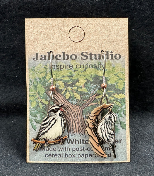 Earrings - Jabebo - Birds, Flowers and Critters