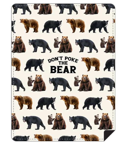 Don’t Poke the Bear Plush Blanket