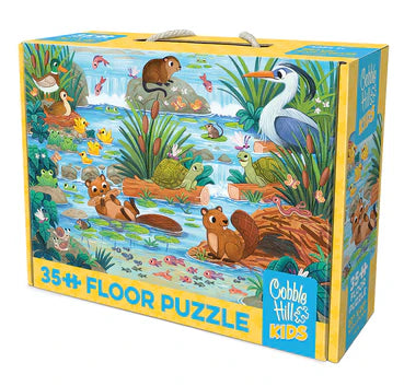 Beaver and Friends (35pc Floor Rope Handle)