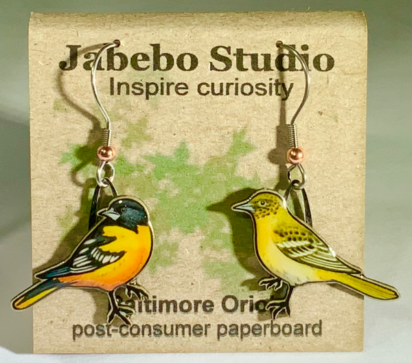 Earrings - Jabebo - Birds, Flowers and Critters