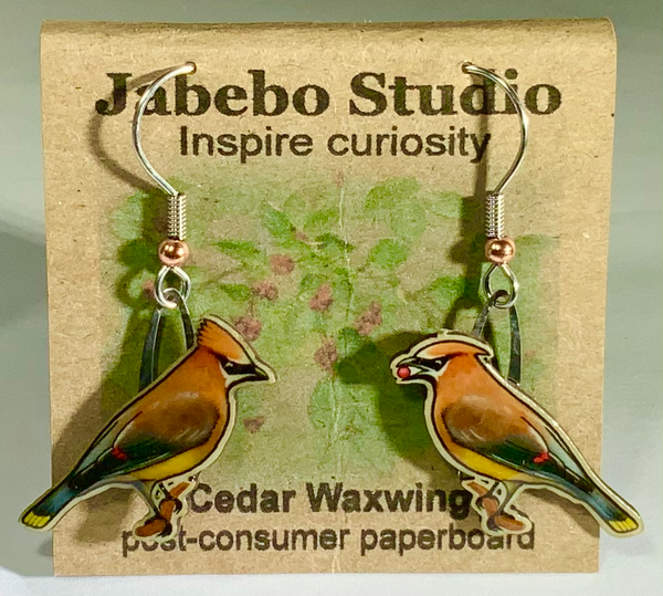 Earrings - Jabebo - Birds, Flowers and Critters