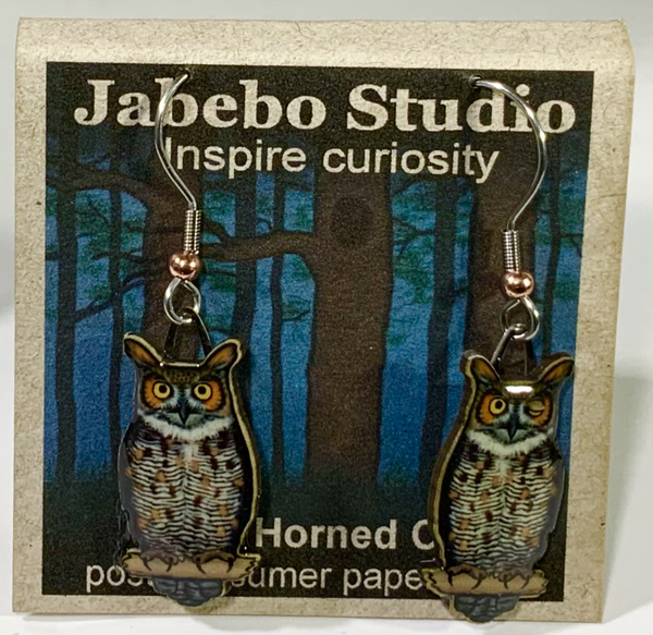 Earrings - Jabebo - Birds, Flowers and Critters