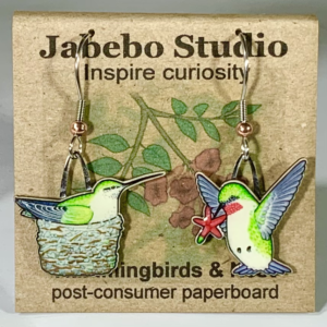 Earrings - Jabebo - Birds, Flowers and Critters