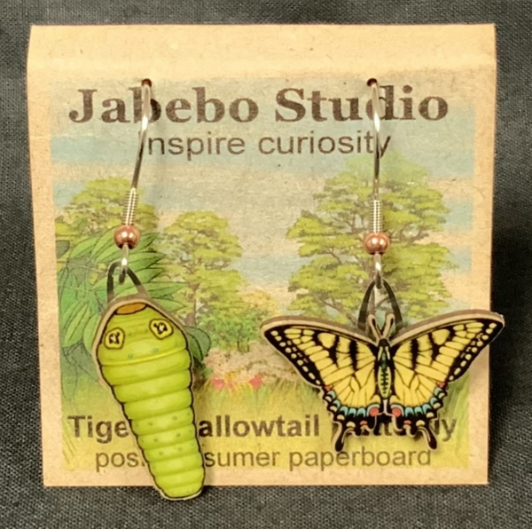 Earrings - Jabebo - Birds, Flowers and Critters
