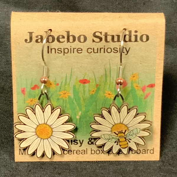 Earrings - Jabebo - Birds, Flowers and Critters