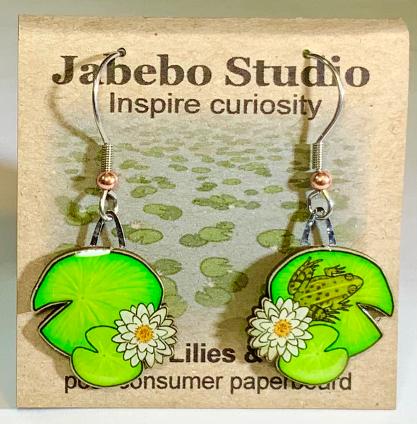 Earrings - Jabebo - Birds, Flowers and Critters