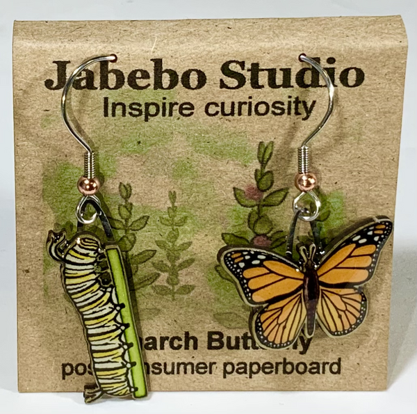 Earrings - Jabebo - Birds, Flowers and Critters