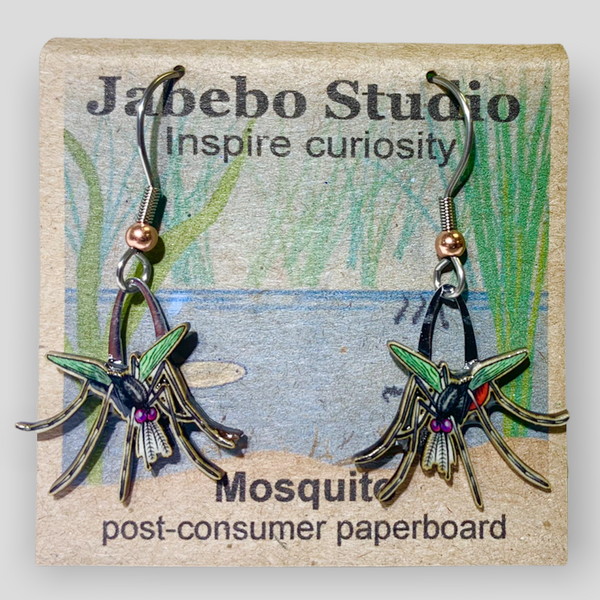 Earrings - Jabebo - Birds, Flowers and Critters