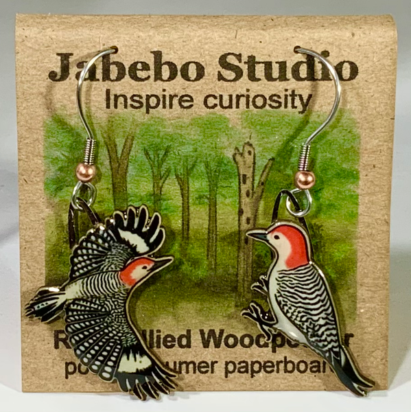 Earrings - Jabebo - Birds, Flowers and Critters