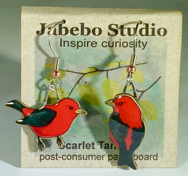 Earrings - Jabebo - Birds, Flowers and Critters
