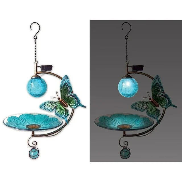 Solar Bird Feeder - Butterfly