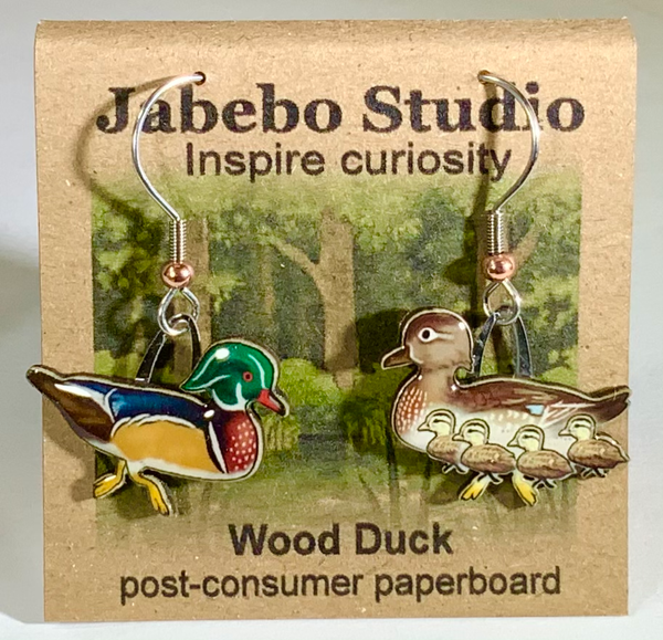 Earrings - Jabebo - Birds, Flowers and Critters