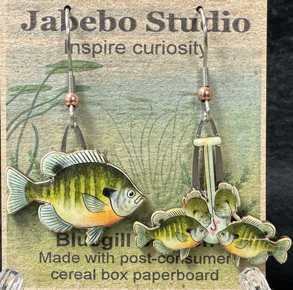 Earrings - Jabebo - Birds, Flowers and Critters
