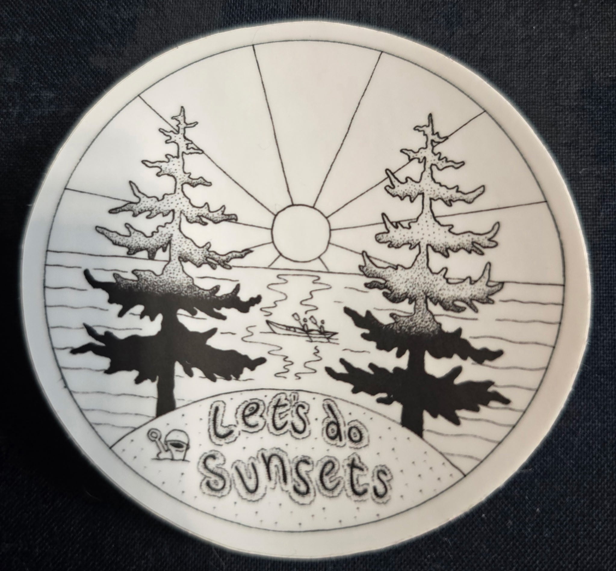 Let's do Sunsets Sticker