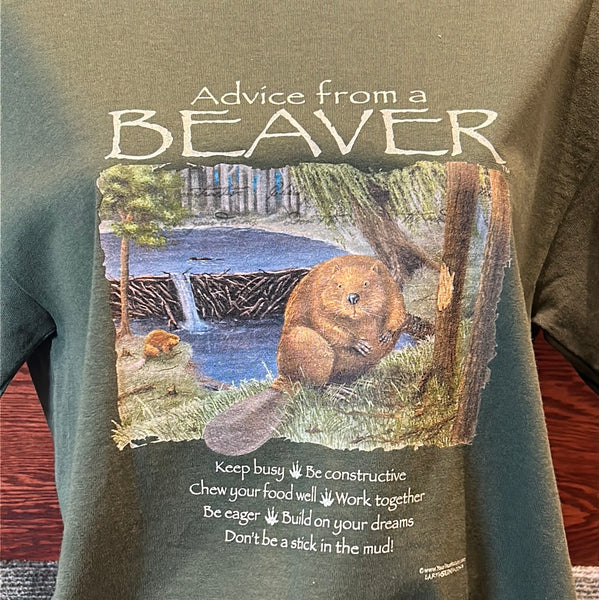 Advice from a Beaver T-Shirt