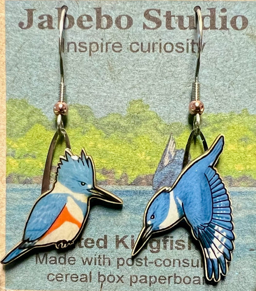 Earrings - Jabebo - Birds, Flowers and Critters