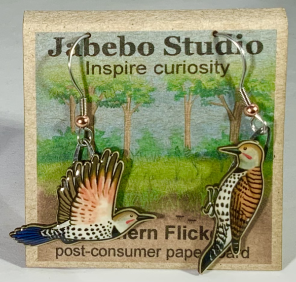 Earrings - Jabebo - Birds, Flowers and Critters