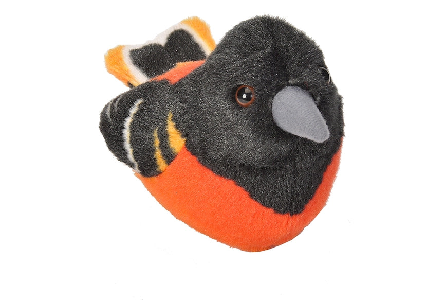 Audubon Ii Baltimore Oriole Stuffed Animal 5.5"