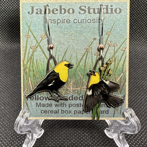Earrings - Jabebo - Birds, Flowers and Critters