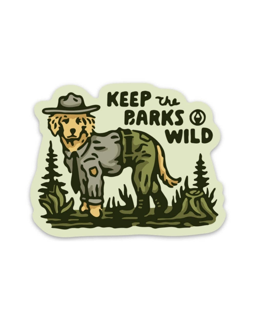 Keep the Barks Wild | Sticker