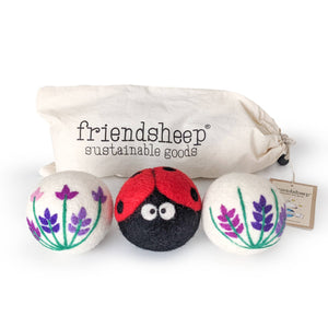 Lavender Fields Set of 3 - LADYBUG