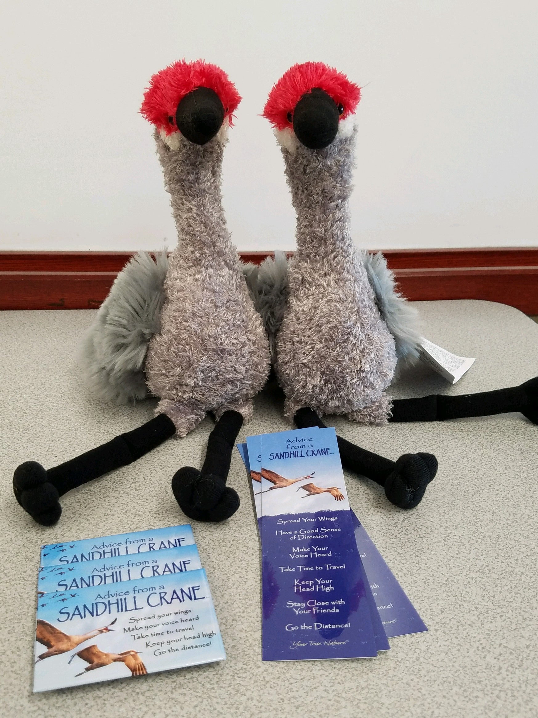 Sandhill Crane Stuffed Animal Sandy adult Sherburne Eagle s Nest Store