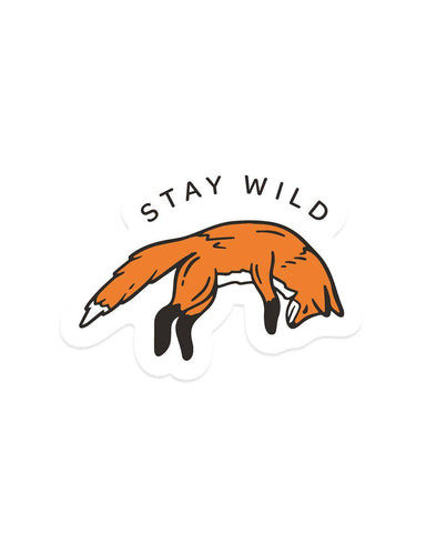 Stay Wild Fox | Sticker
