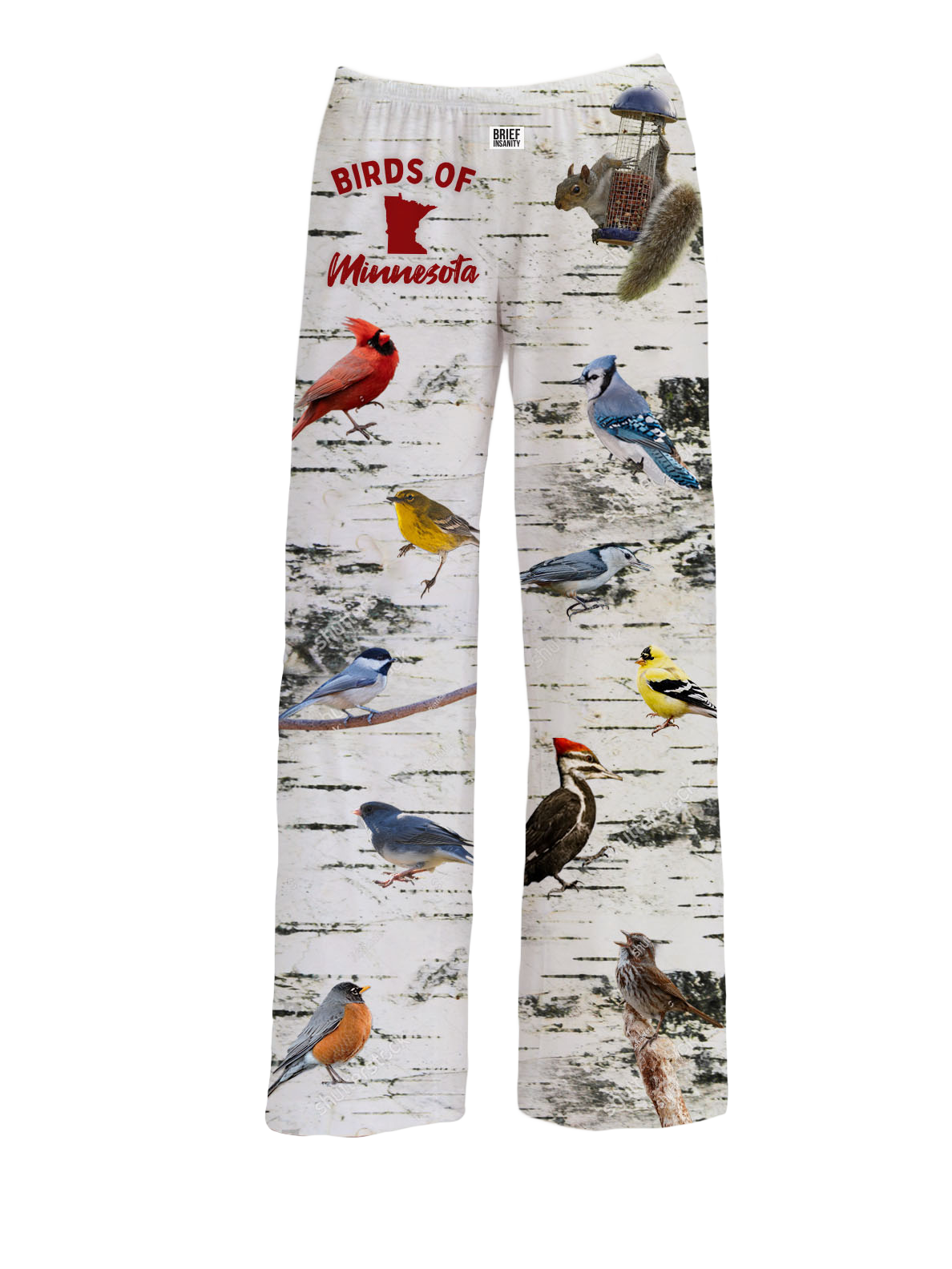 Birds of Minnesota Pajama Pants