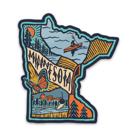 Minnesota Love Sticker