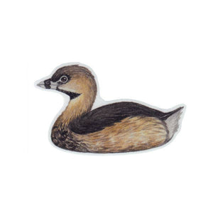 Pied-billed Grebe Vinyl Bird Sticker